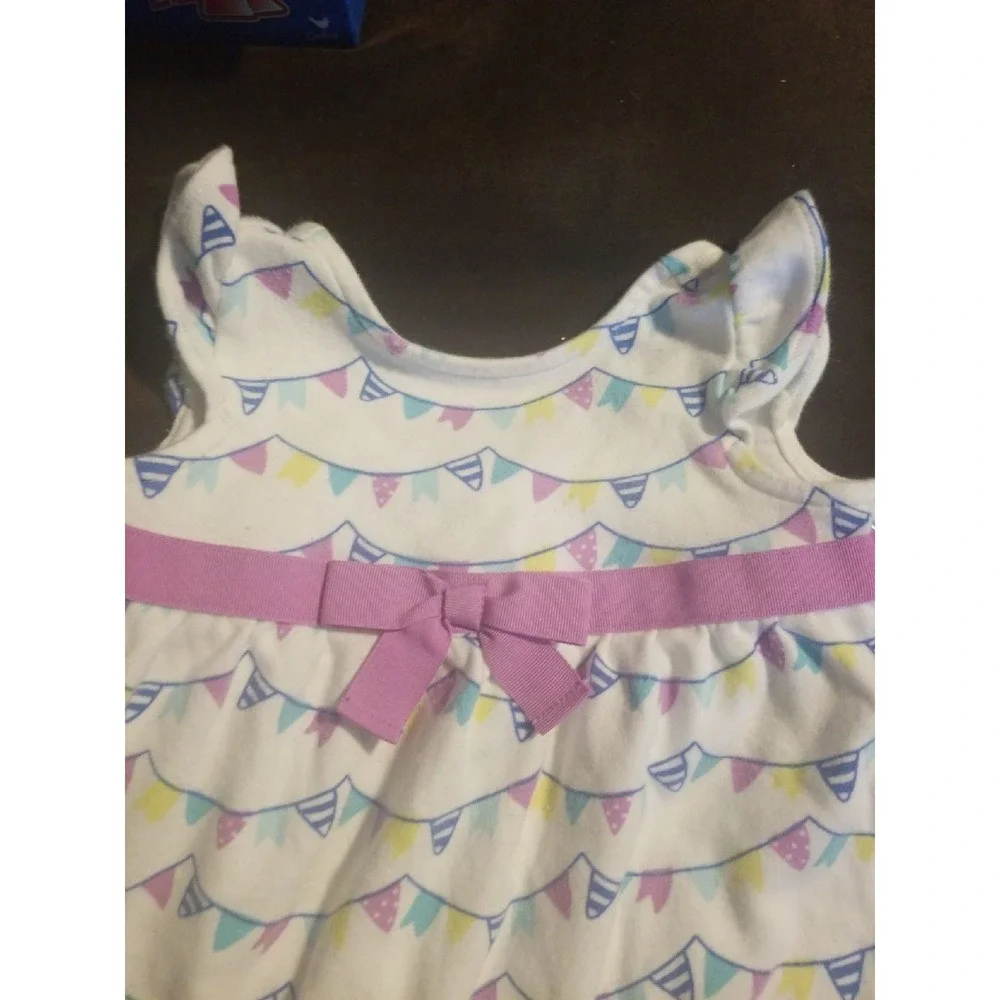 Gymboree pinwheel pastels romper‎ 6 12 months